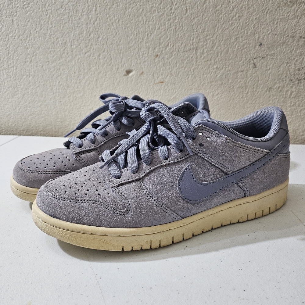 Nike Men's SZ 7.5 Dunk Low Glacier Grey Gray Shoe Sneakers 904234-005 Basketball